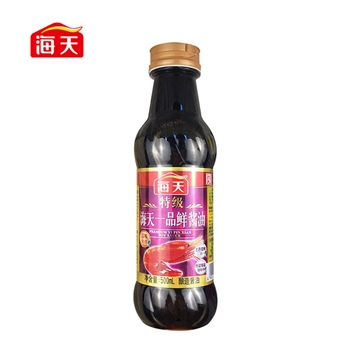 海天特级一品鲜500ml 家常小炒 特级酱油 生抽