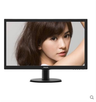飞利浦223V5LSB2 22英寸办公家用高清液晶台式电脑显示器屏幕LED护眼显示屏壁挂1080P全高清21.5寸显示器